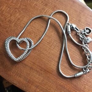 Brighton reversible heart Necklace